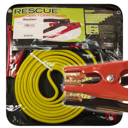 Quickcable Booster Cable, 4 Ga, 16ft., 400A 602203-001